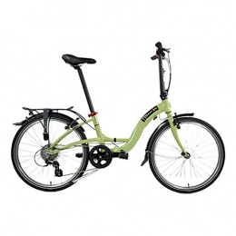 Dahon Plegables Dahon Briza D8 Bicicleta, Adultos Unisex, Verde, Talla Unica