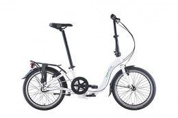 Dahon Bicicleta Dahon Ciao i7 - Bicicleta plegable, 7 velocidades, color blanco, 20 pulgadas