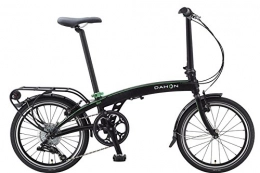 Dahon Plegables Dahon Qix D8-Bicicleta Plegable, Color Negro Mate, 8 V