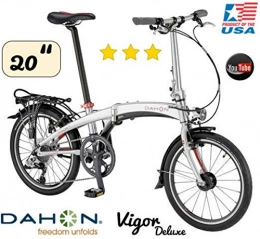Dahon Plegables DAHON Vigor D9 - Bicicleta plegable (20 pulgadas, 9 marchas)