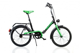 Dino Bikes Bicicleta Dino Bikes 321 0401 Infantil Unisex Recreacin Metal Negro, Verde bicicletta - Bicicleta (Plegado, Recreacin, Metal, Negro, Verde, 50, 8 cm (20"), Cadena)