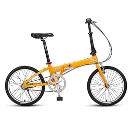 DODOBD Bicicleta DODOBD Bicicleta Plegable 20 Pulgadas de 5 Velocidades Bici Plegable, Altura del Asiento Ajustable, Adecuado para Adultos Adolescentes Estudiante Bicicletas de Ciudad