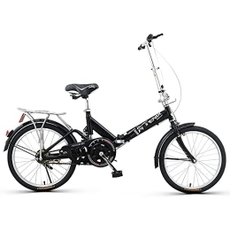 DODOBD Plegables DODOBD Bicicleta Plegable 20 Pulgadas, Estructura de Acero con Alto Contenido de Carbono Adecuado para Adultos Adolescentes Estudiante Bicicletas de Ciudad