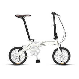 DODOBD Plegables DODOBD Bicicleta Plegable de 14 Pulgadas, Estructura de Acero con Alto Contenido de Carbono Adecuado para Adultos Adolescentes Estudiante Bicicletas de Ciudad