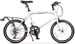 DX Bicicleta DX Road Mountain Bikes Plegable Ocio Road Bike City Plataforma Versión 20 Pulgada 18 Velocidad
