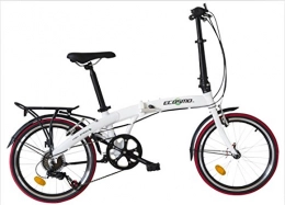 ECOSMO Bicicleta ECOSMO 20"de aleación de Peso Ligero Plegable de la Ciudad para Bicicleta, 12kg - 20AF09W