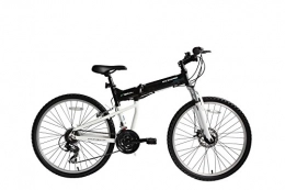 ECOSMO Bicicleta ECOSMO 26"Ruedas Plegable de Aluminio MTB Bicicleta Shimano- 26AF18BL