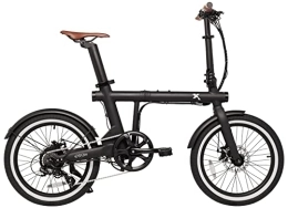 eXXite Bicicleta eXXite XS-Batería XL-Shadow Black Bicicleta Eléctrica Plegable, Adultos Unisex, Compacto