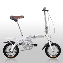 Ffshop Plegables Ffshop Bicicleta amortiguadora 12 Pulgadas portátil portátil Ligero de aleación de Aluminio de Bicicletas Plegables Bicicleta Plegable