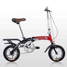 Ffshop Plegables Ffshop Bicicleta amortiguadora Adulto Bicicletas Plegables portátiles de Aluminio se Puede Colocar en el Maletero Bicicleta Plegable