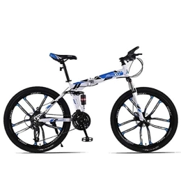 GOHHK Bicicleta GOHHK Bicicleta montaña Plegable, Ligera, 26 ', 27 velocidades, transmisión compacta para Bicicleta cercanías para jóvenes Adultos y niñas Que viajan en Bicicleta al Aire Libre