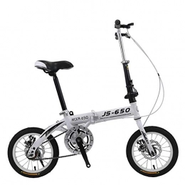 GuiSoHn Plegables GuiSoHn - Bicicleta plegable para nios, ultraligera, porttil, doble disco, 16 pulgadas, bicicleta para nios y nias, color GuiSoHn-896158721, tamao talla nica