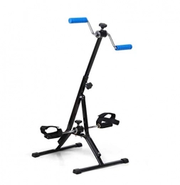 Guoyajf Plegables Guoyajf Pedal Ejercitador, Ajustable Máquina Apta para Ejercicios con piernas y Brazos Bicicleta para Ejercicios Máquina de Fisioterapia para Personas Mayores