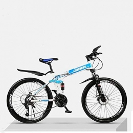 GY Bicicleta GY Bicicleta Plegable para Hombres y Mujeres Portátil Ultraligero 24 / 26 Pulgadas Adulto Amortiguación Bicicleta de Velocidad Variable se Puede Colocar en el Maletero-D4_24 Pulgadas_24 velocidades