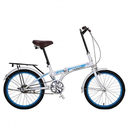 HECHEN Plegables HECHEN Bicicleta Plegable - Bicicleta Plegable de una Sola Velocidad de 20 Pulgadas - Bicicleta de Bicicleta para Hombres y Mujeres Estudiantes - Fácil Plegado de Viaje Conveniente, A