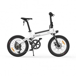 HIMO Bicicleta eléctrica Plegable Bicicleta eléctrica de 20 '' Motor Potente de 250 vatios Modo de conducción conmutable de Tres velocidades y 6 velocidades, hasta 25 km/h, kilometraje máximo 80 km