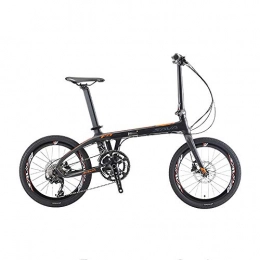 HJ Plegables hj Bicicletas plegables de 20 pulgadas para adultos ligero marco de aluminio plegable bicicleta ciudad mini bicicleta compacta bicicleta urbana viajeros