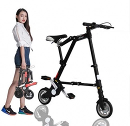 JKC Plegables JKC Ultra Light - Mini bicicleta plegable de 8" / 10" para exterior, para subvisión, bicicleta plegable, ajustable, 6, 6 kg / 7, 8 kg