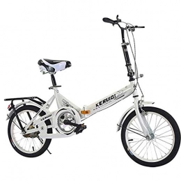 KAMELUN Plegables KAMELUN Bicicleta Plegable, 20 Pulgadas De Montaña para Adultos Alta Velocidad de Acero al Carbono de Doble Absorción De Impacto Bicicleta