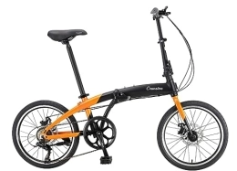 Kcolic Bicicleta Kcolic Bicicleta Plegable para Adultos 20 Pulgadas, Bicicleta Urbana Plegable Velocidad Variable, Bicicleta Plegable Ligera Y Portátil para Estudiantes Y Viajeros Urbanos A, 20nch