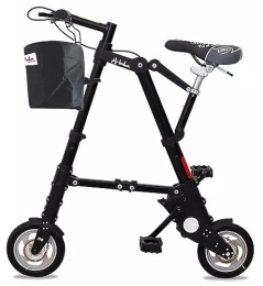Kcolic Plegables Kcolic Mini Bicicleta Plegable 8 Pulgadas, Bicicleta Plegable Portátil Ultraligera para Estudiantes Adultos, Portabicicletas Plegable para Deportes Al Aire Libre, Viajes En Bicicleta A, 8inch