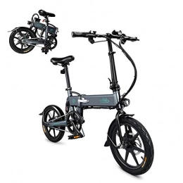 Lixada2 Bicicleta Lixada 16 Pulgadas Plegable Power Assist Eletric Bicycle Moped E-Bike 250W Motor sin escobillas 36V 7.8AH