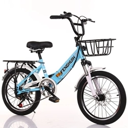 MaGiLL Bicicleta MaGiLL Bicicletas de 3 Ruedas para Adultos, Bicicleta para niños de 20 Pulgadas para 8-13 años 7 Bicicleta para niños Plegable de Acero de Alto Carbono de Velocidad V