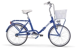 MBM Bicicleta MBM Angela 20' Acc PIEGH S / CAM, Bicicleta Unisex Adulto, Azul A03, XX