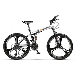  Plegables Novokart-Plegable Deportes / Bicicleta de montaña 24 Pulgadas 3 Cortador, Blanco