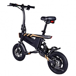 Ohwens - Bicicleta Plegable, Doble Freno de Disco, sillín Ajustable para Bicicleta Plegable, Bicicleta Plegable