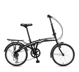 Llpeng Bicicleta Plegable for bicicleta, Adulto Light Estudiante portátil de pequeño tamaño y de los hombres de la bici de la mujer, de 20 pulgadas de 7 velocidades de velocidad variable de servicios públicos urbanos