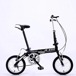 QWASZ Bicicleta QWASZ Bicicleta Plegable Bicicleta Plegable de 18 Pulgadas Modelos para Hombres y Mujeres Bicicleta Plegable Ligera Bicicleta de Aleación de Aluminio Bicicleta Portátil de Una Sola Velocidad