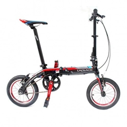 ShopSquare64 Bicicleta ShopSquare64 Laplace L412 Bicicleta Plegable de 14 Pulgadas Mini Bicicleta Plegable V Bicicleta de Aleaci£n de Aluminio Material