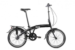 Takashi Seven Bicicleta Plegable, Unisex Adulto, Negro Mate, Foldable