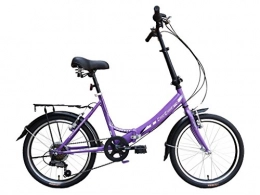 Tiger - Bicicleta plegable, Lilac