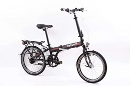 tretwerk DIREKT gute Räder Bicicleta tretwerk DIREKT gute Räder Foldrider Bicicleta Plegable, Unisex, Negro (Mate), 20 Inches