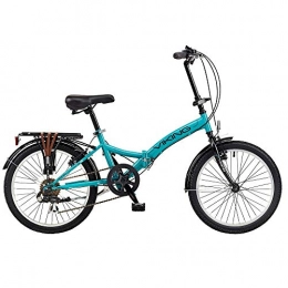 Viking 2018 Metropolis - Bicicleta Plegable con Ruedas de 20 Pulgadas (6 velocidades), Color Verde