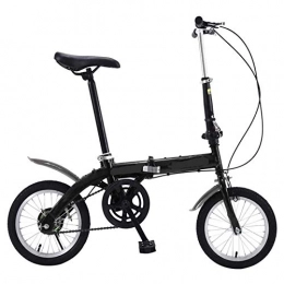 WLGQ Bicicleta WLGQ Bicicleta Plegable Premium en 14 Pulgadas, Mini Bicicleta Plegable Ligera pequeña, Bicicleta portátil para Estudiantes Adultos, Mini Bicicleta Plegable Ligera Bicicleta de Velocidad Variable