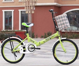 WYZXR Plegables WYZXR Freestyle Kids 'Bikes 16 Pulgadas Bicicleta Plegable niño Adulto Bicicleta Estudiante Coche