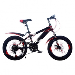 XIXIA Bicicleta XiXia X Bicicleta de montaña para niños Marco de Acero de Alto Carbono Amortiguador Frenos de Doble Disco 20 Pulgadas 21 velocidades