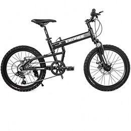 XIXIA Plegables XiXia X Bicicleta Plegable de montaña Bicicleta Plegable Ultraligero Aluminio Velocidad Variable Off-Road Racing Adecuado para nios Estudiantes Masculinos y Femeninos 20 Pulgadas