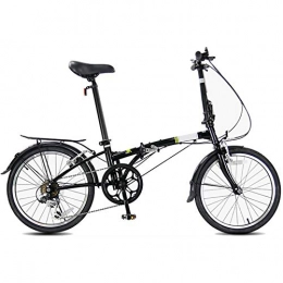XIXIA Bicicleta XiXia X Bicicleta Plegable Ultraligero conmutar Hombres y Mujeres Adultos Bicicleta Plegable Casual 20 Pulgadas 6 velocidades