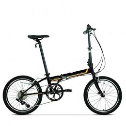 XMIMI Bicicleta XMIMI Bicicleta Plegable Cromo molibdeno Acero Marco Velocidad Hombres y Mujeres Adultos Bicicleta Plegable 20 Pulgadas