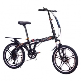 YANXIH 20 Pulgadas De Bicicletas Plegables Doble Freno De Disco Velocidad Variable Conmutar Bicicleta Plegable De Viaje para Adultos Bicicleta De Carretera