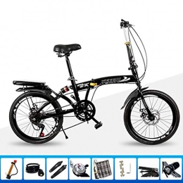 YHNMK Plegables YHNMK Bikes Plegable Bicicleta Infantil de Plegable, 6 Velocidades, 20", Adecuado para Niños O Estudiantes De Aproximadamente 120-140 de Altura