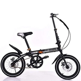 ZXC Plegables ZXC Bicicleta Plegable Bicicleta de 14 Pulgadas con amortiguación de Velocidad Variable Bicicleta para Estudiantes Bicicleta para niños Adultos Bicicleta para Montar al Aire Libre La operación