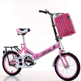 ZXC Plegables ZXC Bicicletas para niños Bicicletas de Pedales para niños y niñas Las Bicicletas Plegables de 20 Pulgadas viajan al Aire Libre para un Uso Conveniente
