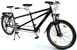 MIFA Bicicleta 66, 04 cm Alu intercambindonos para bicicleta MTB Shimano Deore con dinamo de buje negro