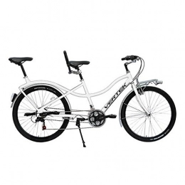 VerTek Bicicleta VERTEK Tndem 26" DREAM 21 Velocidad Blanco (Tndem) / Tandem 26" DREAM 21 Speed White (Tndem)