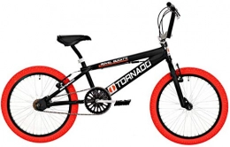 Bike Fun BMX Bike Bike Fun Tornado 20 Inch 55 cm Junior Rim Brakes Black / Red